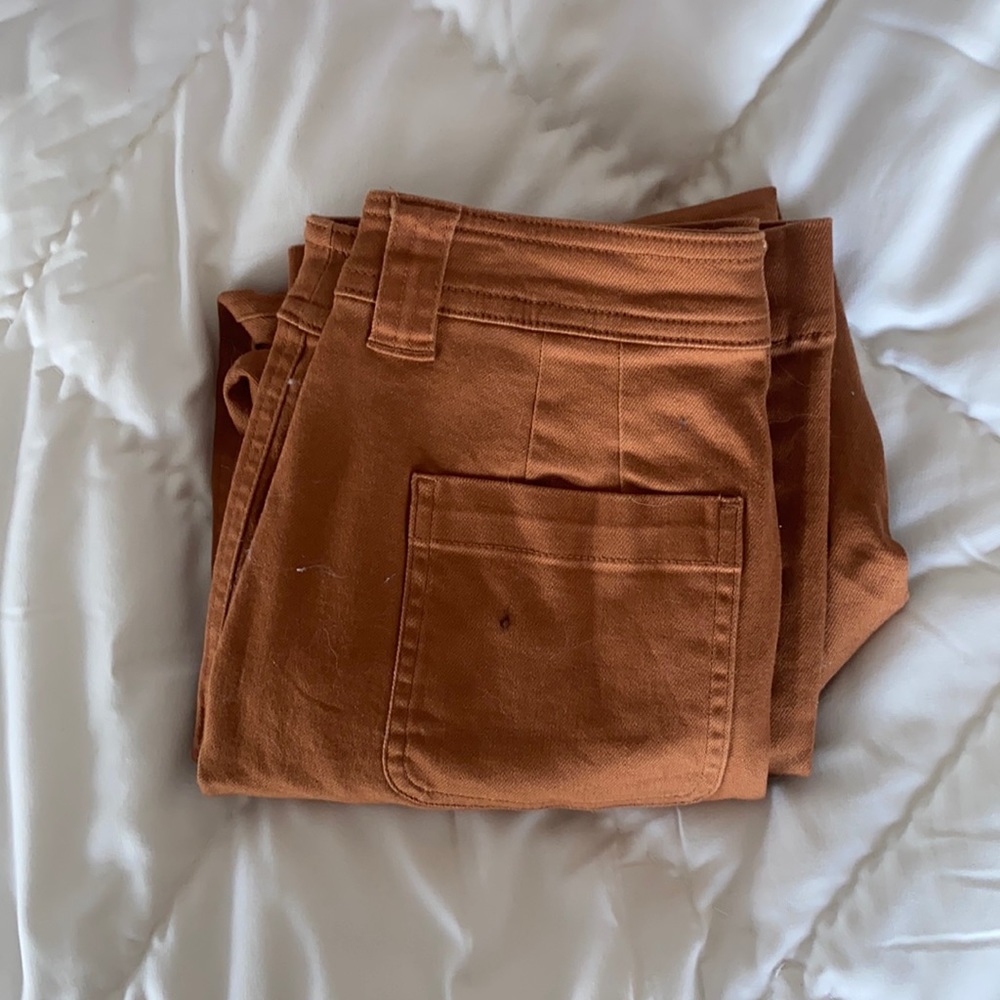 Orange colored Jeans